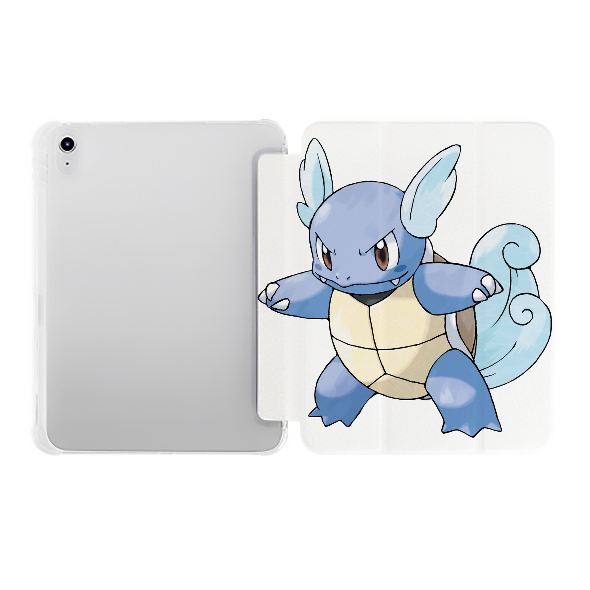 （画像用） ポケットモンスター Pokémon IPad ケース ペン収納付き 三つ折りスタンド PUレザー×シリコン 対応機種9.5/10.5/10.9インチ